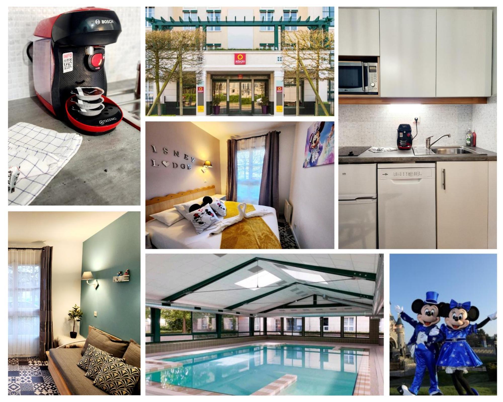 Appartement Proche Disneyland, Val D'Europe, Paris #2 Serris Exterior foto